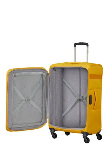 Samsonite CityBeat Orta Genişletilebilir Bavul-golden yellow