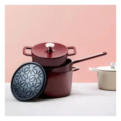 FISSLER Moments 4,5 l - garnek żeliwny z pokrywką