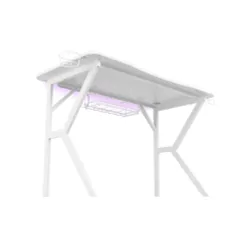 Biurko Genesis Holm 320 RGB 120cm Biały