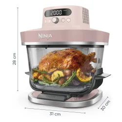 Air Fryer Frytkownica beztłuszczowa NINJA Crispi Pro AS101EURS 2 szklane pojemniki