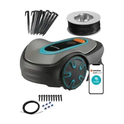 Robot koszący GARDENA Sileno Minimo 500 + Zestaw naprawczy GARDENA 4059-60