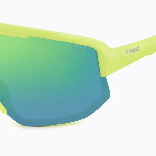 Okulary przeciwsłoneczne Polaroid PLD 7047/S matte lime/greygreen mirror polarized