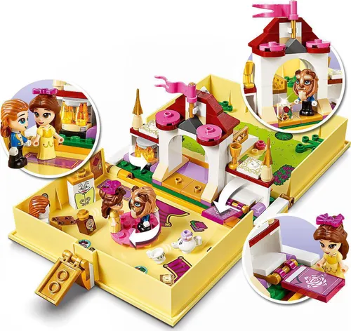 LEGO Disney Bella'nın Maceraları Kitabı (43177)