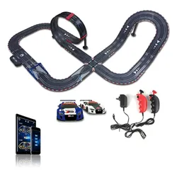 Tor wyścigowy samochodowy COIL zestaw mega tory skala 1:43 7.5m licencja AUDI