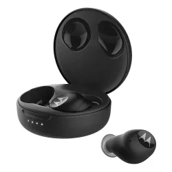 Słuchawki bezprzewodowe Motorola Vervebuds 250 True Wireless Dokanałowe Bluetooth 5.0 Czarny