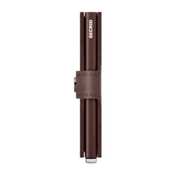 Portfel kieszonkowy Secrid Miniwallet Premium Dusk - dark brown