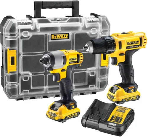 10.8 V set de scule DeWalt DCK211D2T