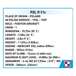 Конструктор COBI PZL P.11c