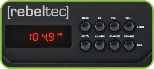 Głośnik Bluetooth Rebeltec SoundBOX 340 12W Radio FM Czarny