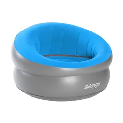Fotel turystyczny dmuchany Vango Inflatable Donut Flocked Chair mykonos blue