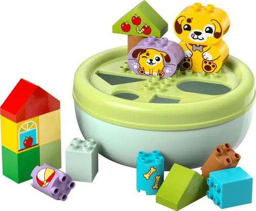 LEGO Klocki DUPLO 10441 Sorter kształtów: dom szczeniaczków