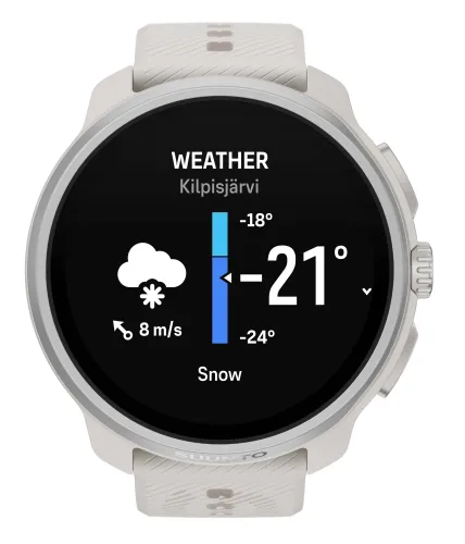 Zegarek sportowy Suunto Race 2 Feather Gray 49mm GPS Szary
