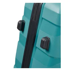 Walizka średnia na 4 kółkach American Tourister Air Move - teal