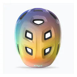 Kask rowerowy dziecięcy MET Hooray multicolour glossy