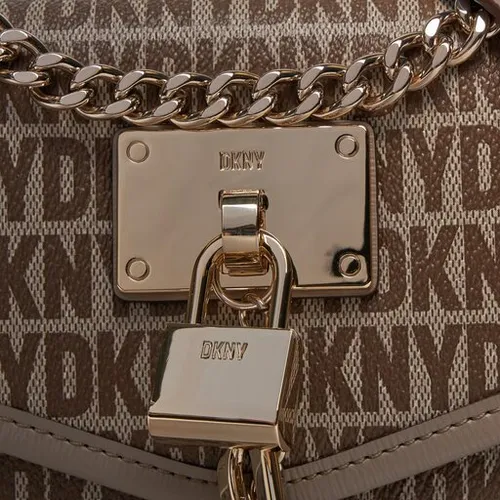 DKNY Elissa Sm Lambou Geantă de umăr R3432c81 Chino / Toffe TQ5