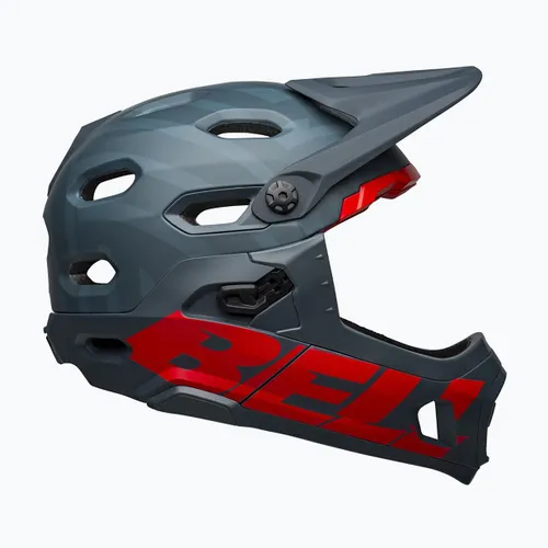 Kask rowerowy Bell FF Super DH MIPS Spherical prime matte blue/crimson