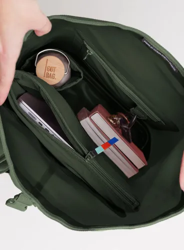 Plecak miejski GOT BAG Rolltop Lite 2.0 - algae