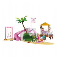 PLAYMOBIL x BARBIE 72121 Kawiarnia na plaży, zestaw dla dzieci +4 lata