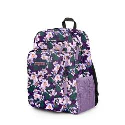 Union Pack JanSport kızlar için Okul sırt çantası-mor petals