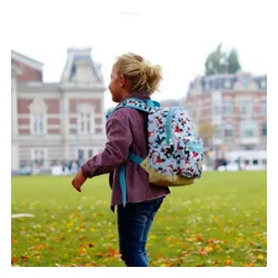 Rucsac pentru copii Pick & Pack Birds s-Dusty blue