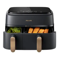 Air Fryer Frytkownica beztłuszczowa PHILIPS Ovi Dual Basket NA352/00 9l z podwójnym koszem ponad 1000 przepisów