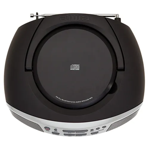 Radioodtwarzacz Aiwa Boombox BBTU-400SL Bluetooth Srebrny