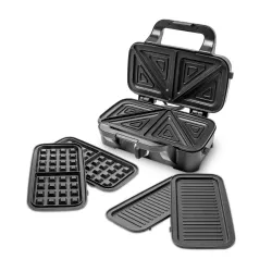 Opiekacz Raven ES011 3w1 Trójkąty Gofry Grill 1200W