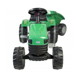 Woopie Traktor na Pedały Farmer GoTrac MAXI z Przyczepą Ciche Koła