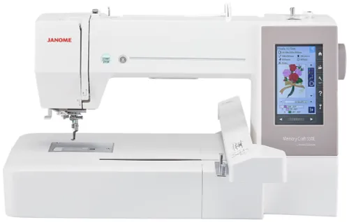 Hafciarka JANOME MC550E + program JANOME ARTISTIC DIGITIZER JR