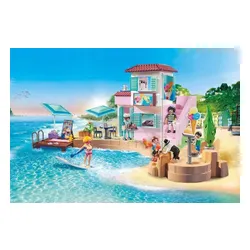 PLAYMOBIL Family Fun 70279 Lodziarnia w porcie
