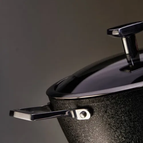 MONETA Armonia 4,5 l - garnek aluminiowy z pokrywką