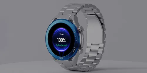 Smartwatch IMIKI Xplorer Oyster Srebrno-niebieski