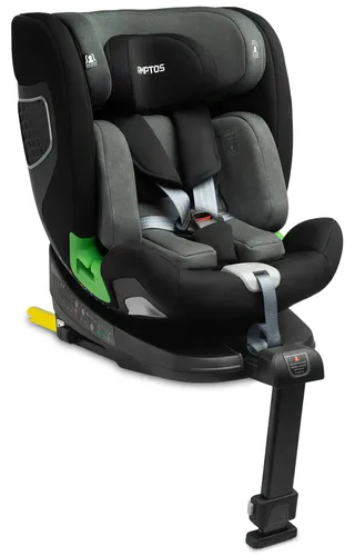 Fotelik samochodowy CARETERO Kamptos I-SIZE 40-150 cm (0-36 kg) Szary