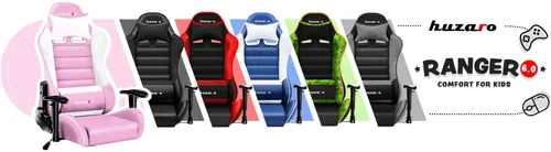 Fotel HUZARO Ranger 6.0 Różowy