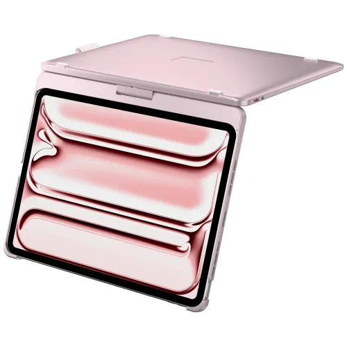 Etui na iPad Pro 11 cali TYPECASE Flexbook Touch Jasnoróżowy Klawiatura