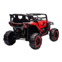 Samochód Na Akumulator M1 4X4 Światła LED Eva Pilot Skóra MP3 Bluetooth
