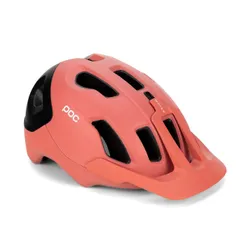 Kask rowerowy POC Axion Race MIPS ammolite coral/uranium black matt