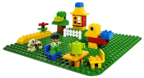 LEGO DUPLO 2304ЗЕЛЕНАЯ строительная пластина