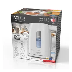 ADLER Strix AD 1380w 1 l - czajnik elektryczny bezprzewodowy plastikowy