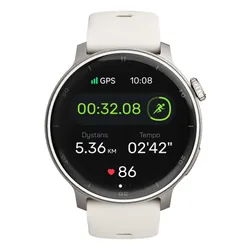 Smartwatch STELIO Activ AI GPS 46mm Srebrny