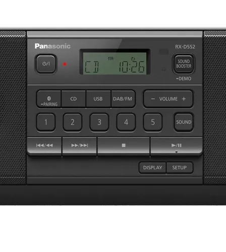 Radioodtwarzacz Panasonic RX-D552E-K