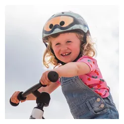 Kask rowerowy dziecięcy Hornit Military mint