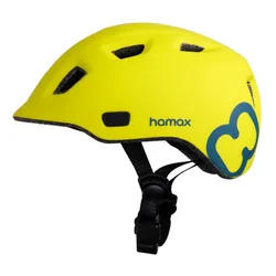 Kask rowerowy HAMAX Thundercap Zielono-niebieski dla Dzieci  (rozmiar 47-52)