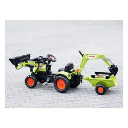 Falk Traktor z Przyczepą CLAAS Arion Backhoe ŁYŻKA + Ładowarka Od 2 Lat