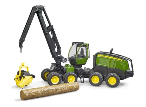 BRUDER Harwester John Deere 1270G z konarem drzewa