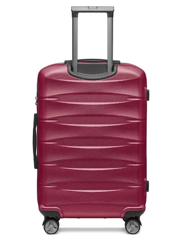 Walizka średnia Puccini Cairo - bordowy