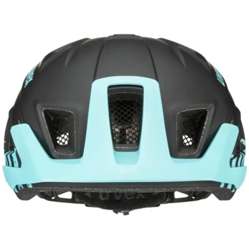 Kask rowerowy Uvex Access czarno-niebieski - 58-62