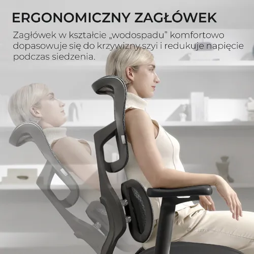 Fotel SIHOO Doro S100 Czarny