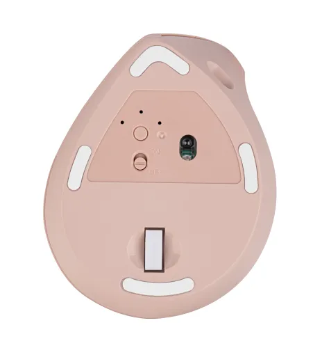 Myszka Reinston EMB07E bezprzewodowa ergonomiczna Różowy