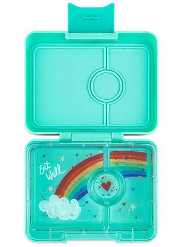 Śniadaniówka / lunchbox dziecięcy Yumbox Snack - Miami aqua / rainbow